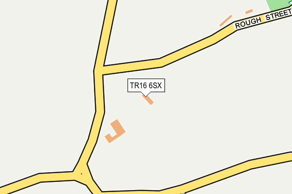 TR16 6SX map - OS OpenMap – Local (Ordnance Survey)