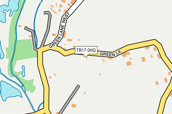 TR17 0HQ map - OS OpenMap – Local (Ordnance Survey)