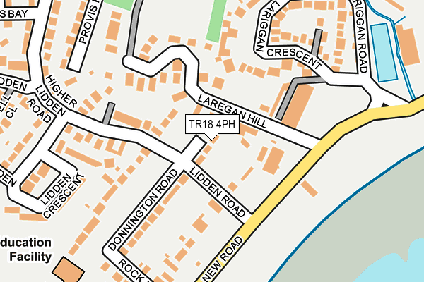 TR18 4PH map - OS OpenMap – Local (Ordnance Survey)