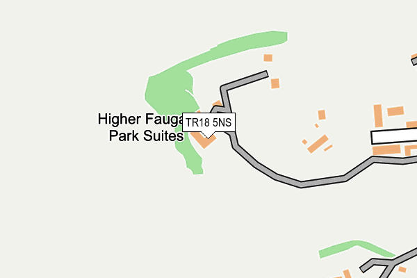 TR18 5NS map - OS OpenMap – Local (Ordnance Survey)