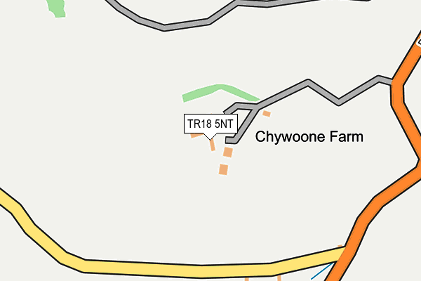 TR18 5NT map - OS OpenMap – Local (Ordnance Survey)