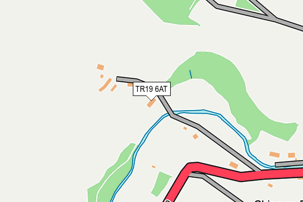 TR19 6AT map - OS OpenMap – Local (Ordnance Survey)