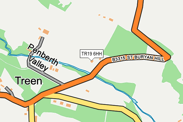 TR19 6HH map - OS OpenMap – Local (Ordnance Survey)