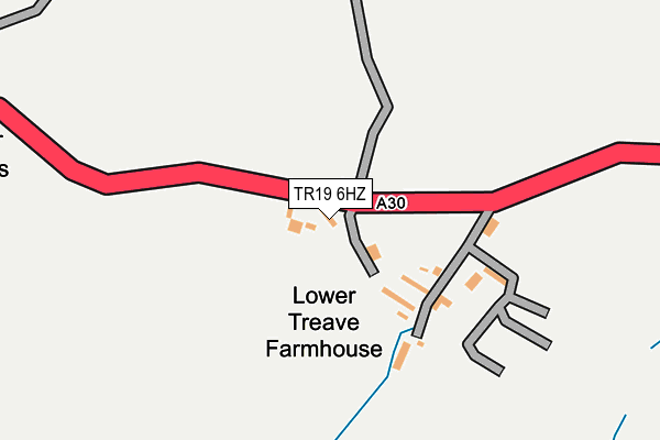 TR19 6HZ map - OS OpenMap – Local (Ordnance Survey)