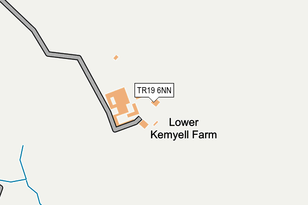 TR19 6NN map - OS OpenMap – Local (Ordnance Survey)