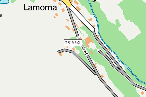 TR19 6XL map - OS OpenMap – Local (Ordnance Survey)