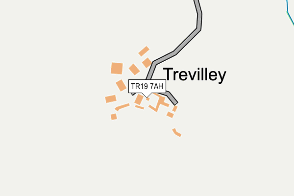 TR19 7AH map - OS OpenMap – Local (Ordnance Survey)