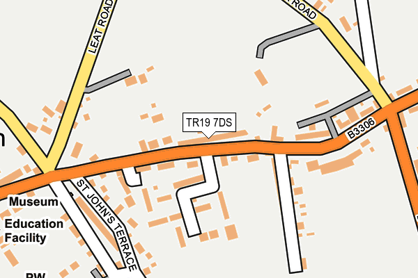 TR19 7DS map - OS OpenMap – Local (Ordnance Survey)