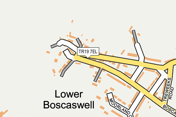 TR19 7EL map - OS OpenMap – Local (Ordnance Survey)