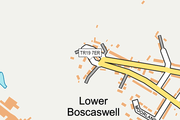 TR19 7ER map - OS OpenMap – Local (Ordnance Survey)