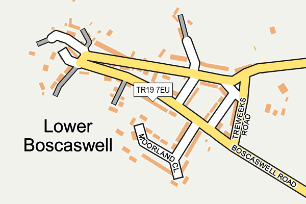 TR19 7EU map - OS OpenMap – Local (Ordnance Survey)