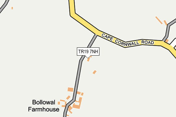 TR19 7NH map - OS OpenMap – Local (Ordnance Survey)