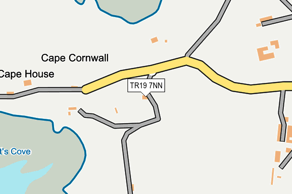 TR19 7NN map - OS OpenMap – Local (Ordnance Survey)