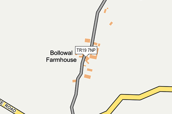 TR19 7NP map - OS OpenMap – Local (Ordnance Survey)