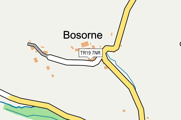 TR19 7NR map - OS OpenMap – Local (Ordnance Survey)