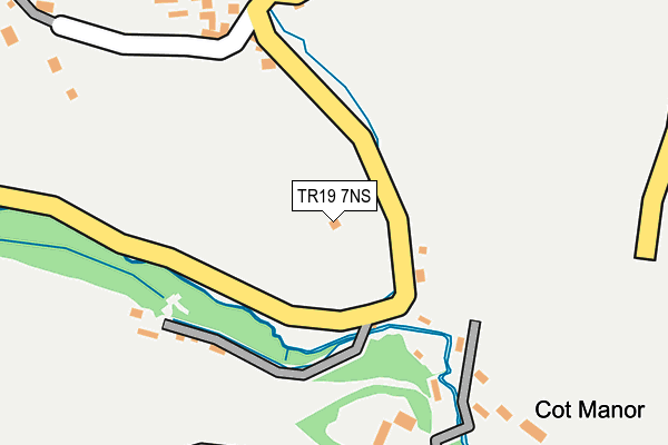 TR19 7NS map - OS OpenMap – Local (Ordnance Survey)