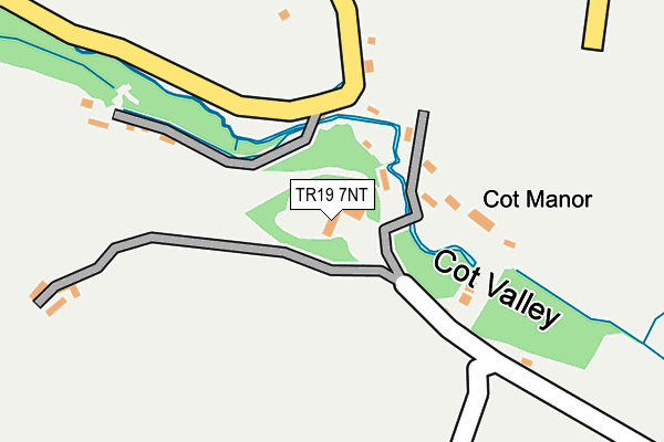 TR19 7NT map - OS OpenMap – Local (Ordnance Survey)