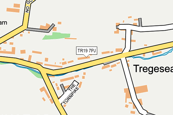 TR19 7PJ map - OS OpenMap – Local (Ordnance Survey)