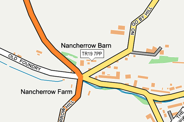 TR19 7PP map - OS OpenMap – Local (Ordnance Survey)