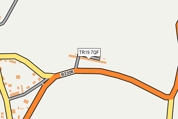 TR19 7QF map - OS OpenMap – Local (Ordnance Survey)