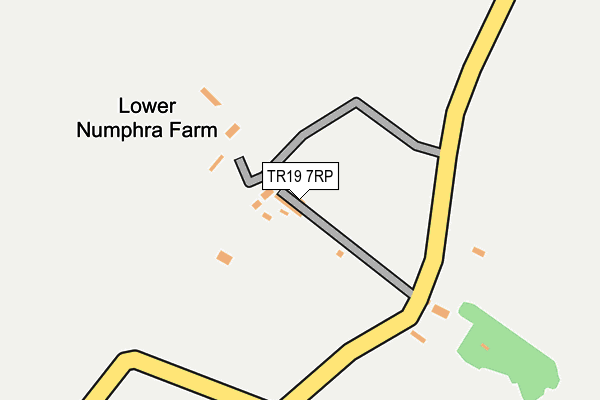 TR19 7RP map - OS OpenMap – Local (Ordnance Survey)