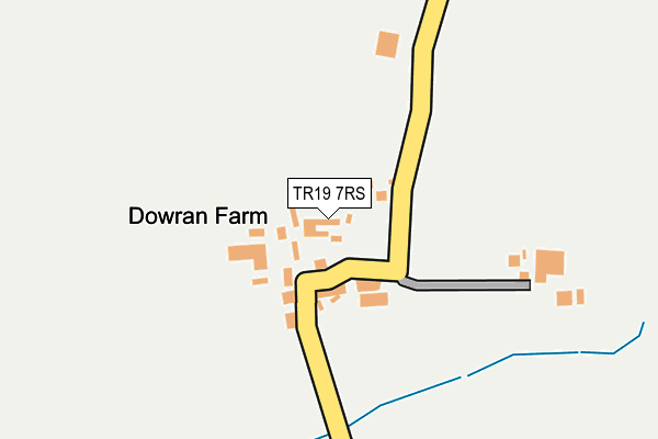 TR19 7RS map - OS OpenMap – Local (Ordnance Survey)