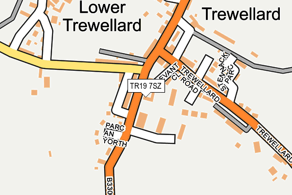 TR19 7SZ map - OS OpenMap – Local (Ordnance Survey)