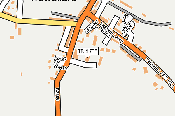 TR19 7TF map - OS OpenMap – Local (Ordnance Survey)