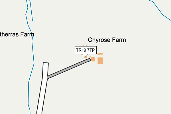 TR19 7TP map - OS OpenMap – Local (Ordnance Survey)