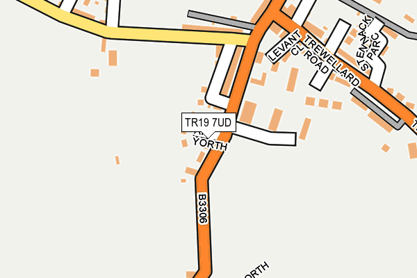 TR19 7UD map - OS OpenMap – Local (Ordnance Survey)