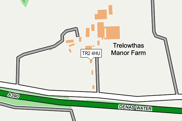 TR2 4HU map - OS OpenMap – Local (Ordnance Survey)