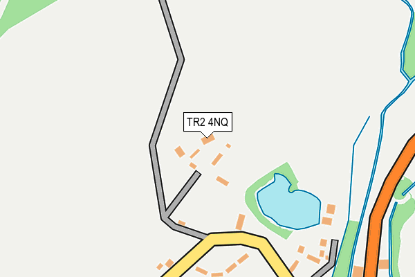 TR2 4NQ map - OS OpenMap – Local (Ordnance Survey)