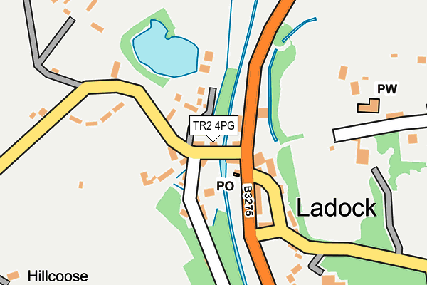 TR2 4PG map - OS OpenMap – Local (Ordnance Survey)