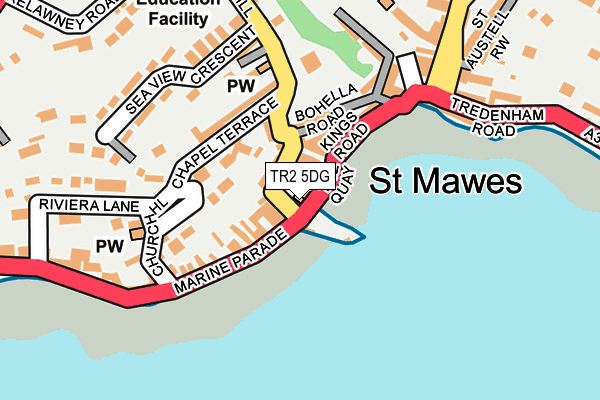 Map of 3 AND 4 THE QUAY PROPERTY MANAGEMENT COMPANY LIMITED at local scale