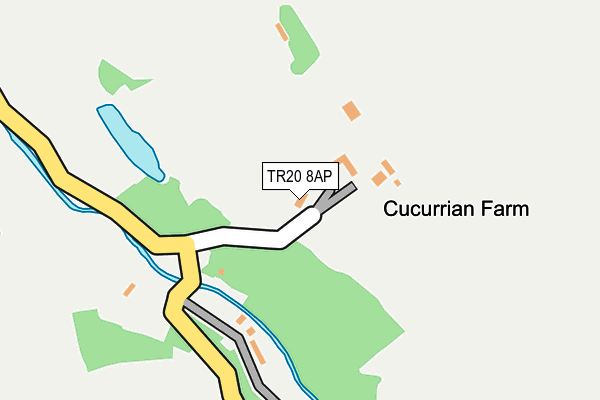 TR20 8AP map - OS OpenMap – Local (Ordnance Survey)