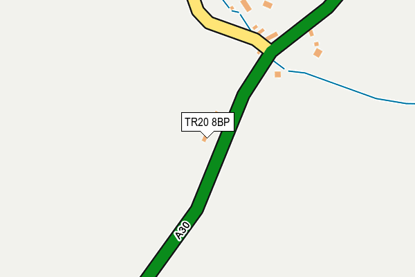 TR20 8BP map - OS OpenMap – Local (Ordnance Survey)