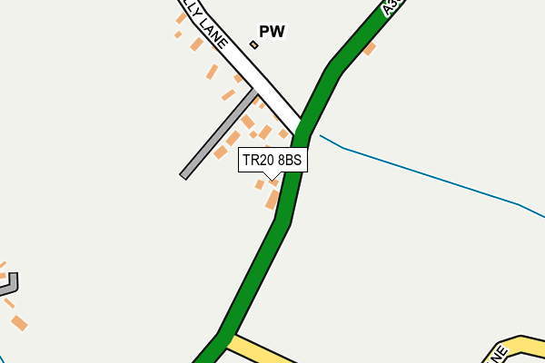 TR20 8BS map - OS OpenMap – Local (Ordnance Survey)