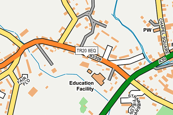 TR20 8EQ map - OS OpenMap – Local (Ordnance Survey)