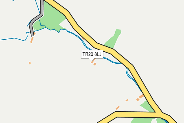 TR20 8LJ map - OS OpenMap – Local (Ordnance Survey)