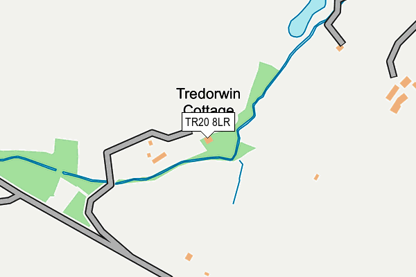 TR20 8LR map - OS OpenMap – Local (Ordnance Survey)