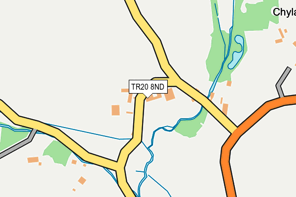 TR20 8ND map - OS OpenMap – Local (Ordnance Survey)
