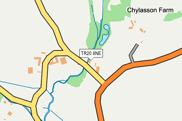 TR20 8NE map - OS OpenMap – Local (Ordnance Survey)