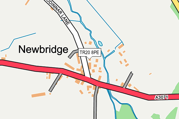 TR20 8PE map - OS OpenMap – Local (Ordnance Survey)