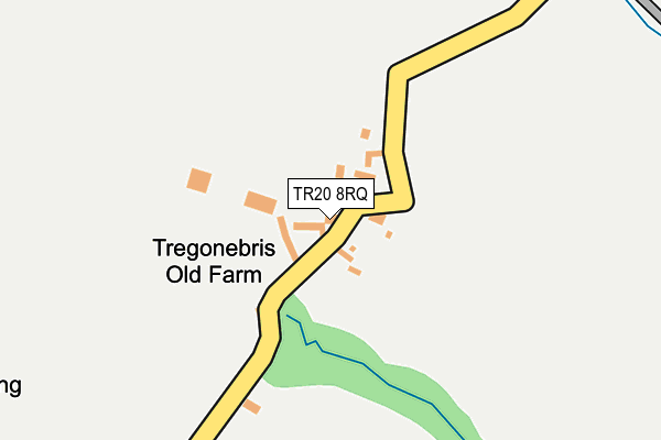 TR20 8RQ map - OS OpenMap – Local (Ordnance Survey)