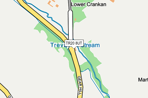 TR20 8UT map - OS OpenMap – Local (Ordnance Survey)