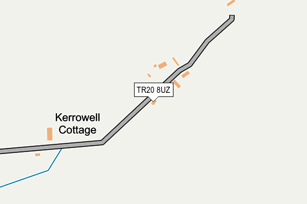 TR20 8UZ map - OS OpenMap – Local (Ordnance Survey)