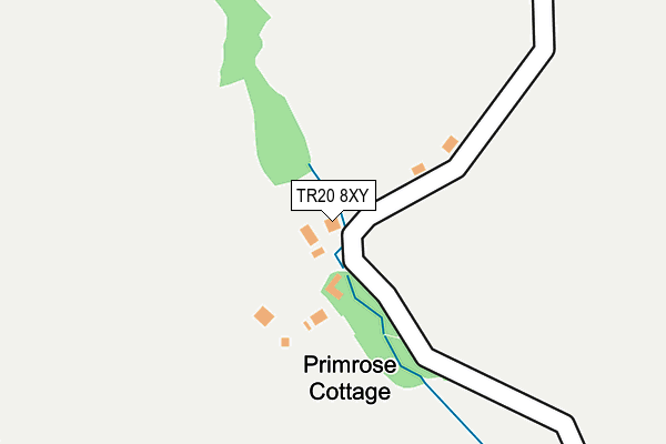 TR20 8XY map - OS OpenMap – Local (Ordnance Survey)