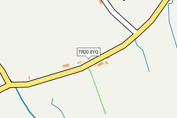 TR20 8YQ map - OS OpenMap – Local (Ordnance Survey)