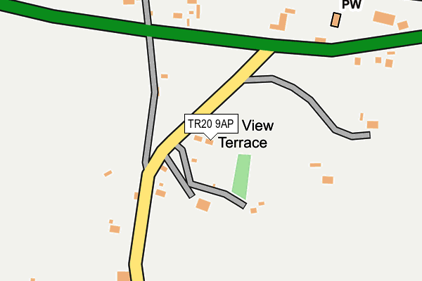 TR20 9AP map - OS OpenMap – Local (Ordnance Survey)