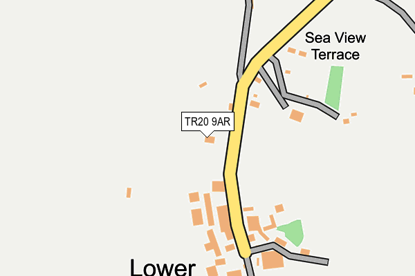 TR20 9AR map - OS OpenMap – Local (Ordnance Survey)
